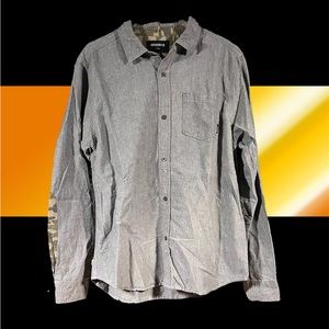 Nixon - Button-Up - Large - Gray/Camo